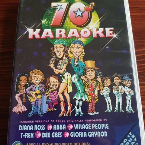 Karaoke 70's DVD