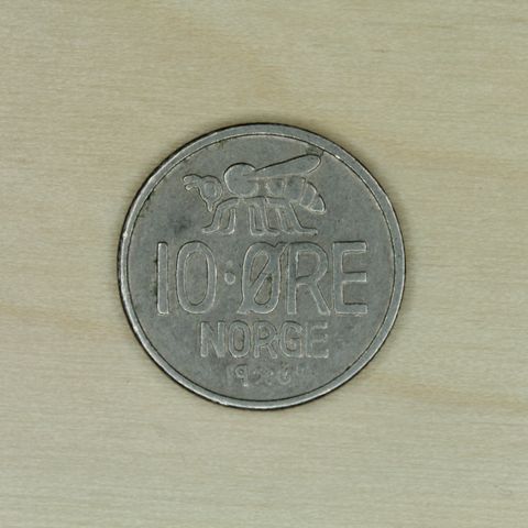 10 øre 1965 Norge   (1125)