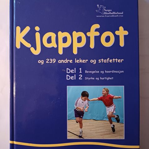 Kjappfot.  Håndballinstruksjon+ 239 leker og stafetter.