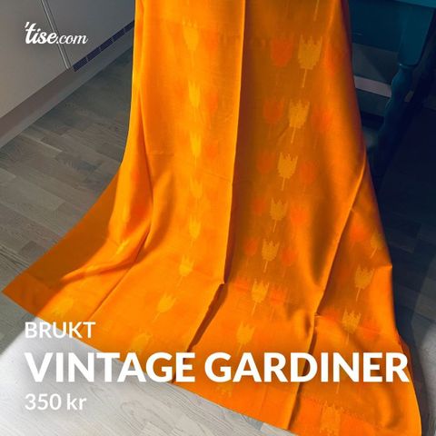 Vintage gardiner ( 6 stykk igjen )