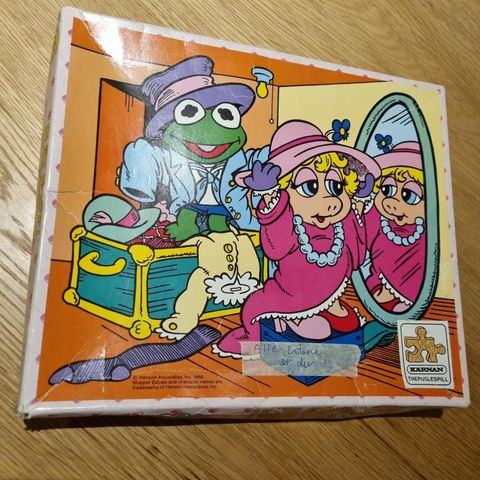 Muppet Babies trepuslespill fra Kärnan. 30 biter