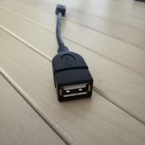 USB til Micro USB Kabel - Svart