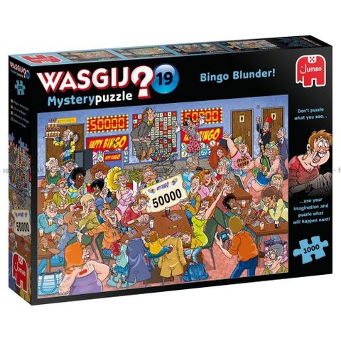 Wasgij puslespill, morsomt og annerledes – Mystery 19: Bingo