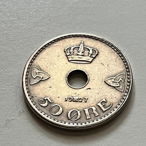1927.  50 Øre