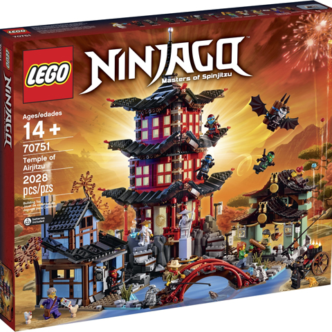 Lego Ninjago 70751 Temple of Airjitzu - New sealed