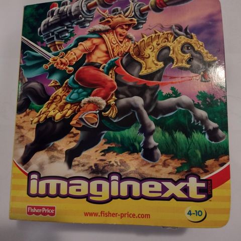 Ny og forseglet Imaginext Fisher Price Medieval Battle Charger Figur Sett Selges