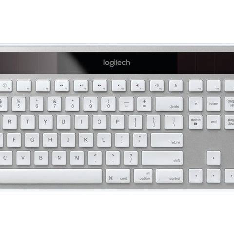 Uåpnet Logitech K750 trådløst tastatur for mac