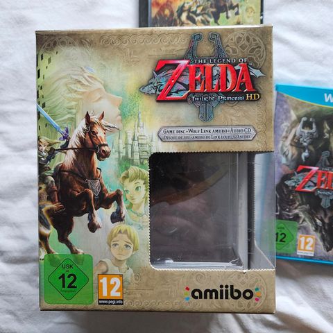 The Legend of Zelda Twilight Princess HD Amiibo Bundle * les beskrivelse!*