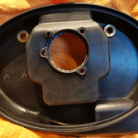 Harley Davidson E4 Godkjent luft filter plate Softail 2008-20015