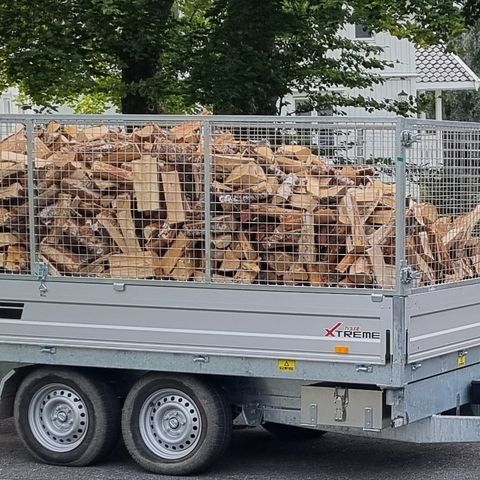 Bjørkeved inkludert levering