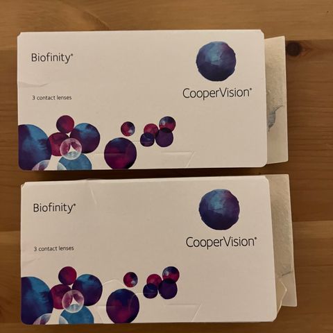 Biofinity 4 linser -3.50 og -3.75