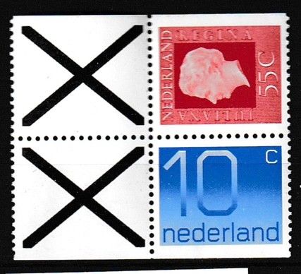 Nederland 1976 - Postfriske bruksmerker (NL-19)