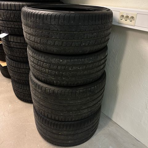 Lite brukt Originale Audi R8 V10 Plus dekk | Pirelli P Zero - 245 og 305/30-20