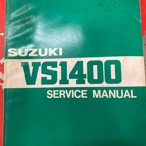 Suzuki VS1400 Service manual