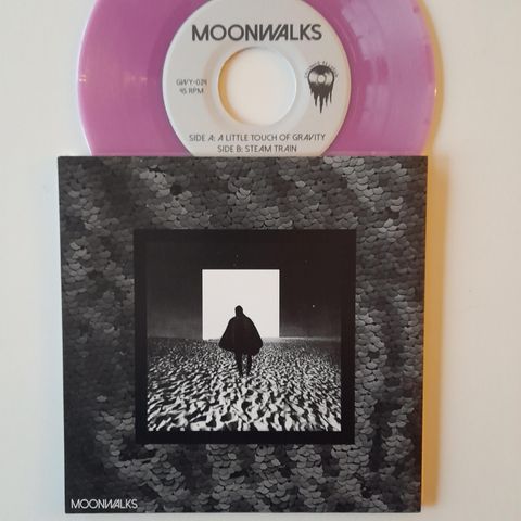 Moonwalks - A little touch of gravity  7" Psych/alternative rock, Detroit,USA