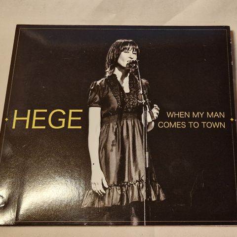 CD Hege Brynildsen - When my man comes to town (ny/ uspilt)