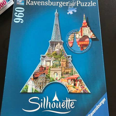 Ravensburger puslespill og rullematte.