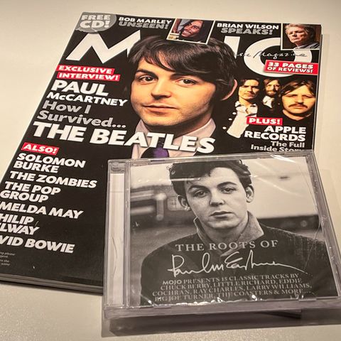 Paul McCartney MOJO (blad + cd)