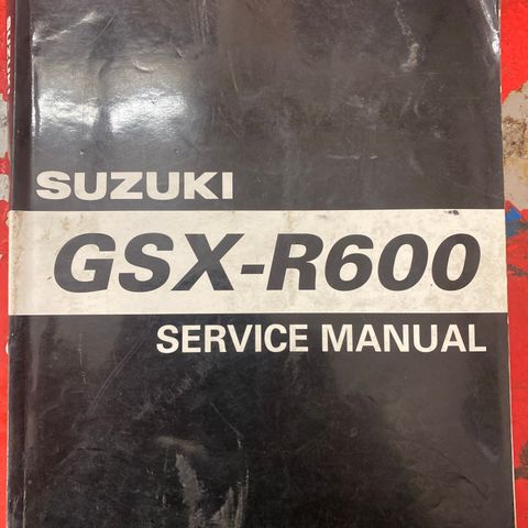 Suzuki GSX-R600 Service manual