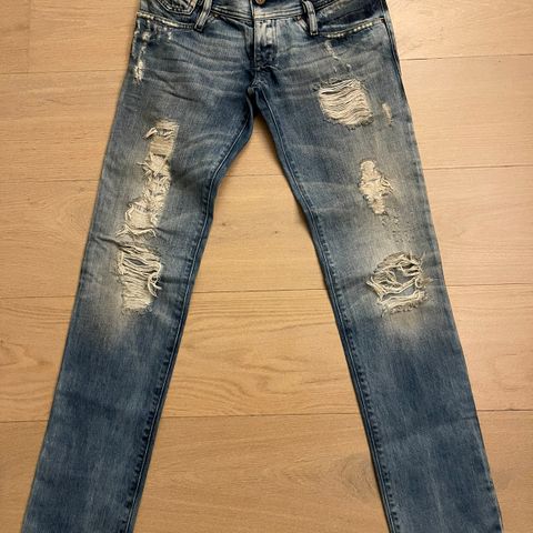 Utvalg av Jeans fra Levis/Diesel/Nudie str 26