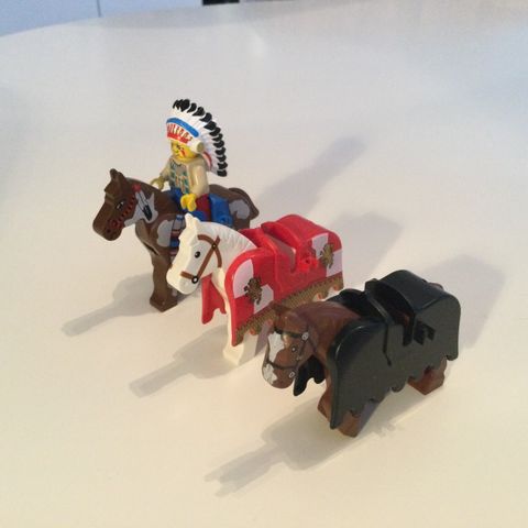 LEGO - sjeldent hesteutstyr