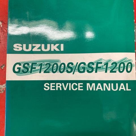 Suzuki GSF1200S/GSF1200 Service manual