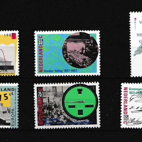 Nederland 1987 - Europamerker og jubileumsmarkering - postfrisk (NL-16)