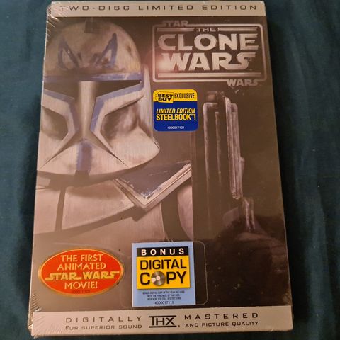 Star wars the clone wars steelbook