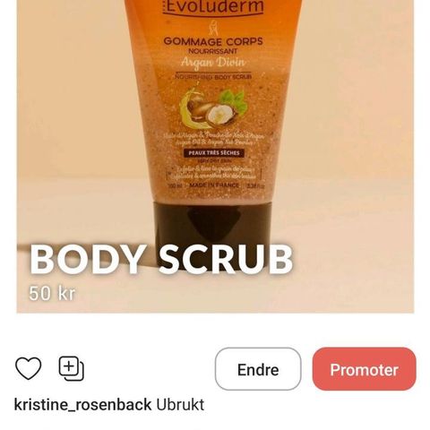 Body scrub