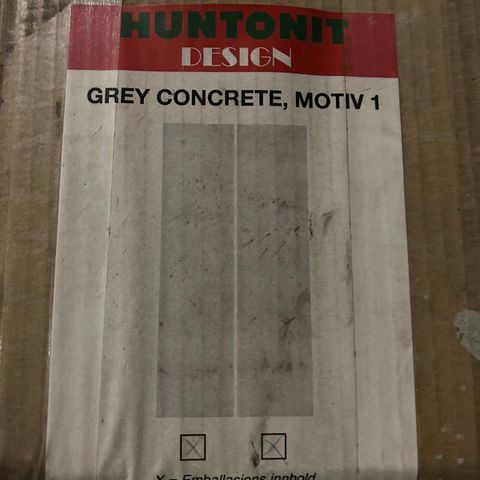 huntonit design panel grey concrete 1
