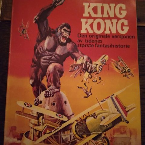 King Kong - 1977 - norsk tegneserie - god stand