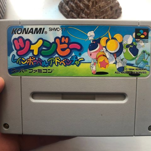 Pop'n TwinBee: Rainbow Bell Adventures SNES Japansk