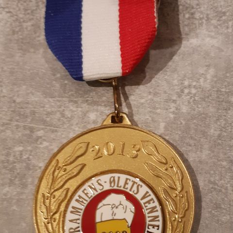 Medalje Drammens Ølets Venner