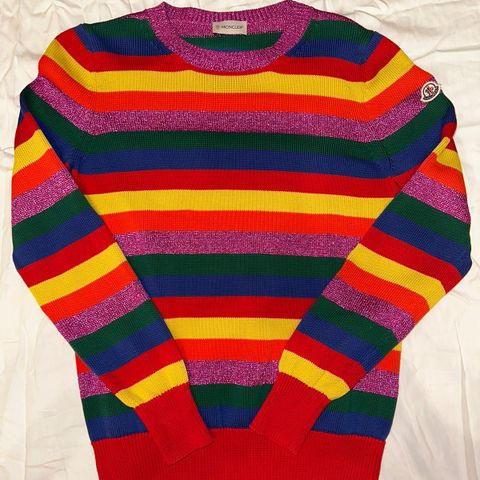 Moncler Multicolor Stripe Knit Sweater