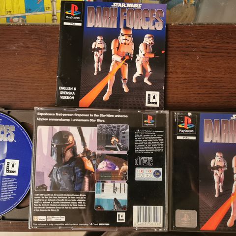 Playstation 1 - Star Wars: Dark Forces (CiB)