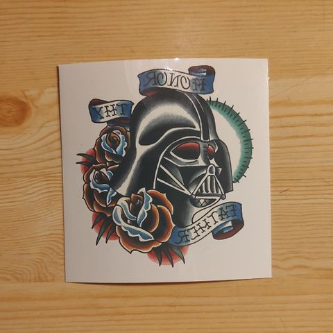 Star Wars temporary tattoo