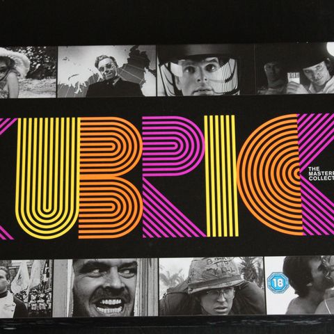 Stanley Kubrick Masterpiece collection Blu-ray boks