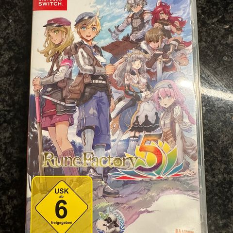 Nintendo Switch Rune Factory 5