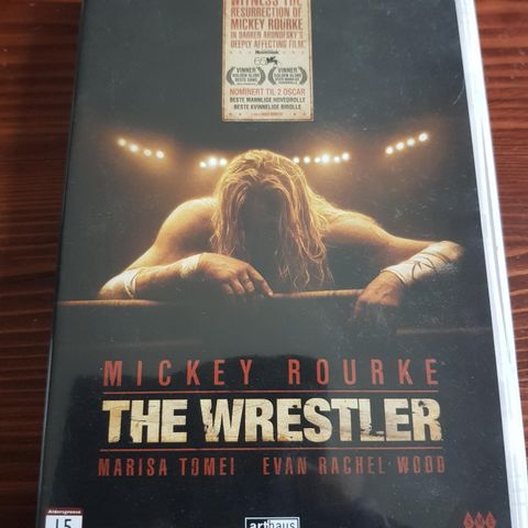 The Wrestler med Mickey Rourke ( anbefaler)