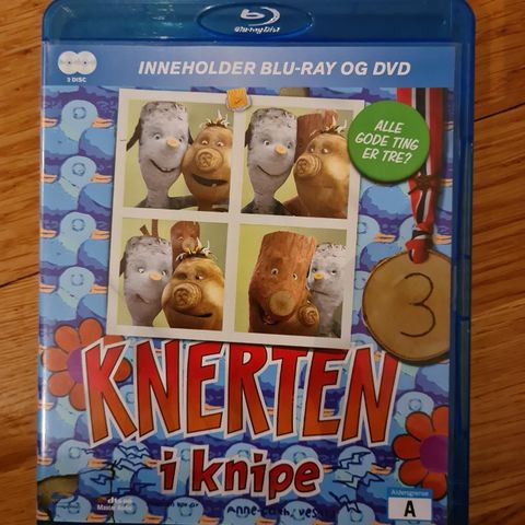 KNERTEN I KNIPE Blu-ray og DVD