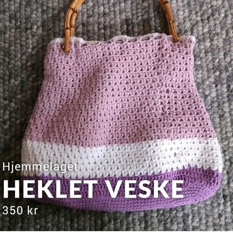 Heklet veske