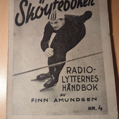 Skøyteboken. Radiolytternes håndbok II, 1951