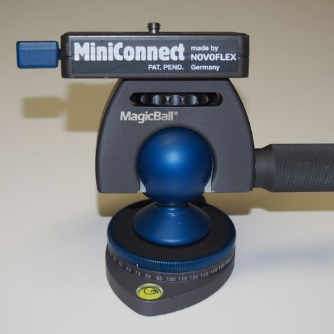 Novoflex Magicball komplett stativ hode