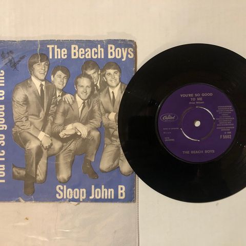 THE BEACH BOYS / SLOOP JOHN B - 7" VINYL SINGLE