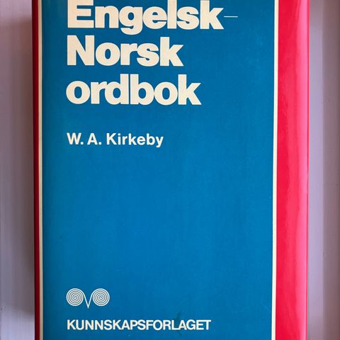 Engelsk-norsk ordbok: stor utgave / English-Norwegian Dictionary: large edition