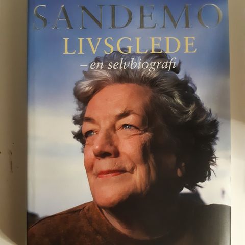 Livsglede: en selvbiografi  Av  Margit Sandemo