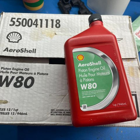 AeroShell W80 olje