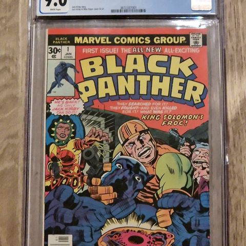 Black Panther #1 CGC 9.0