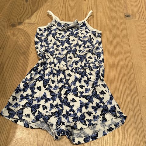 Kort jumpsuit str 116 (6 år), name it