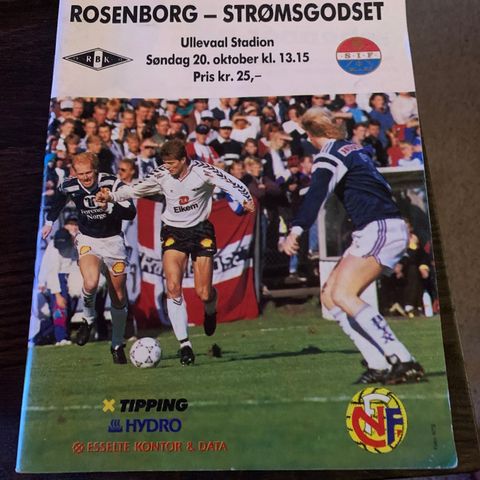 Cupfinaleprogram Rosenborg